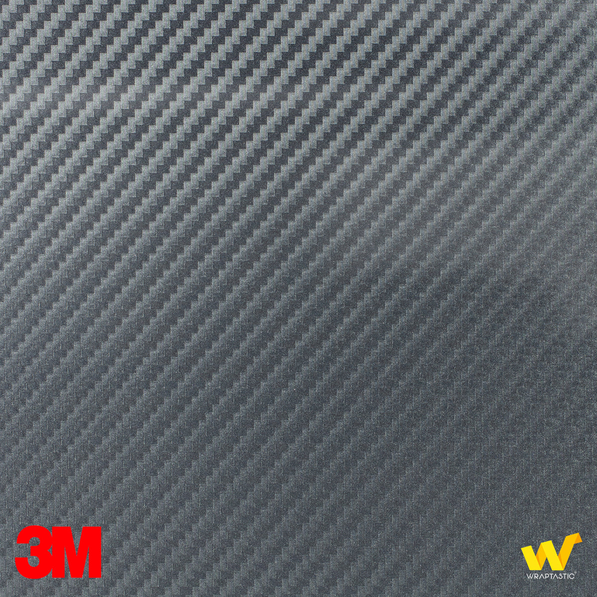 3M 2080 CFS201 Carbon Fibre Anthracite vinyl finish swatch