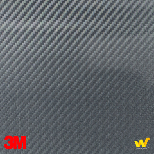 3M 2080 CFS201 Carbon Fibre Anthracite vinyl finish swatch