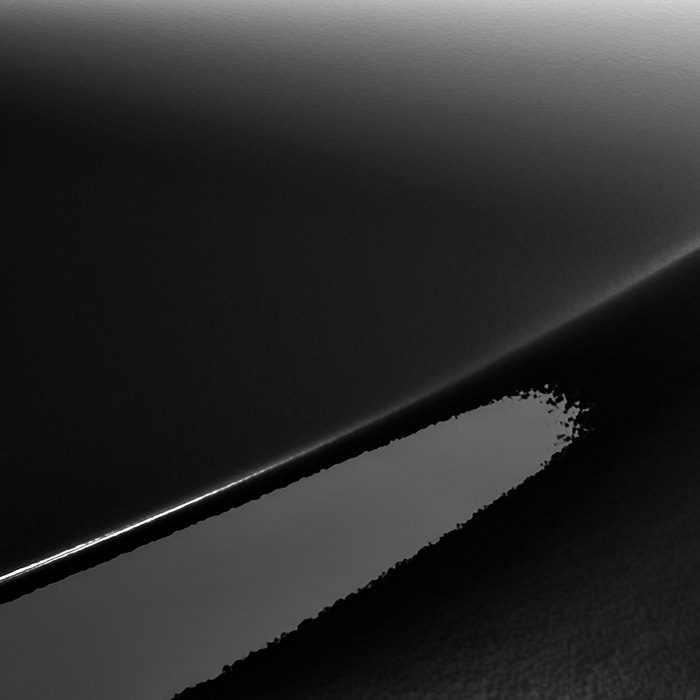 3M 2080-G12 Dechroming Gloss Black - Dechroming vinyl colour swatch