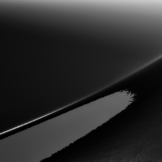 3M 2080-G12 Dechroming Gloss Black - Dechroming vinyl colour swatch