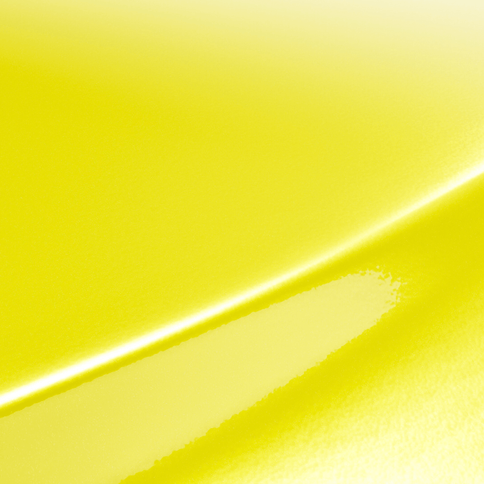 3M 2080-G55 Gloss Lucid Yellow vinyl colour swatch