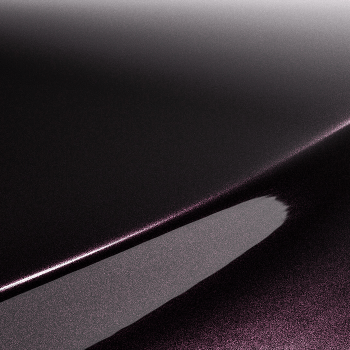 3M 2080-GP282 Gloss Ember Black vinyl colour swatch