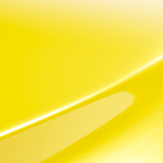 3M 2080-HG15 High Gloss Bright Yellow vinyl colour swatch