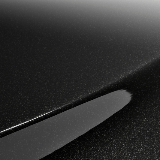 3M 2080-HG212 High Gloss Black Metallic vinyl colour swatch