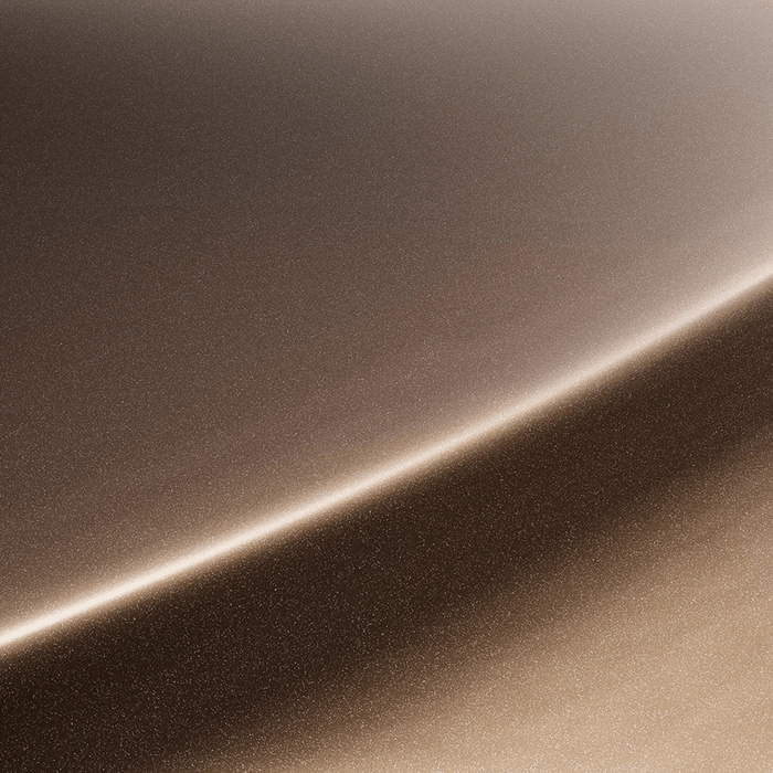 3M 2080-M209 Matt Brown Metallic vinyl colour swatch