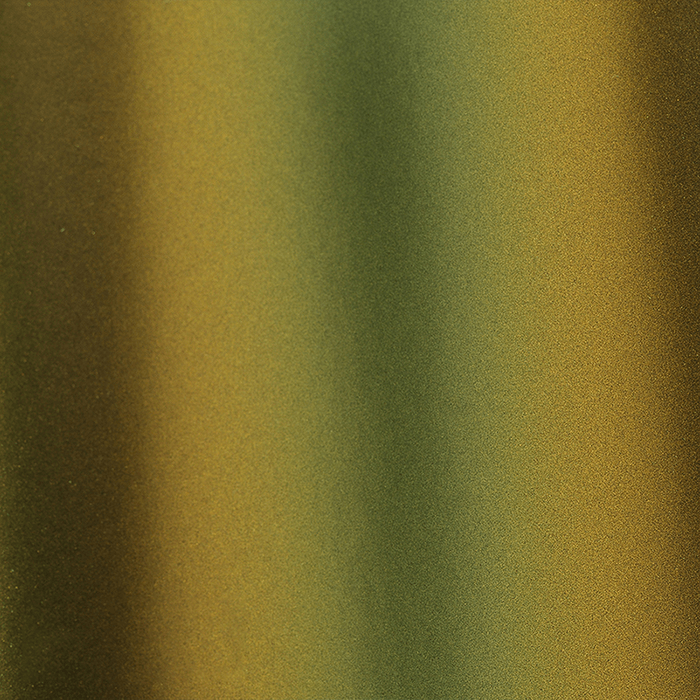 Avery Dennison SWF 801 Satin Fresh Spring (Gold/Silver) vehicle wrap colour swatch