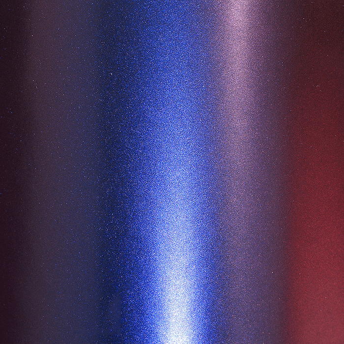 Avery Dennison SWF 802 Satin Roaring Thunder (Blue/Red) vehicle wrap colour swatch