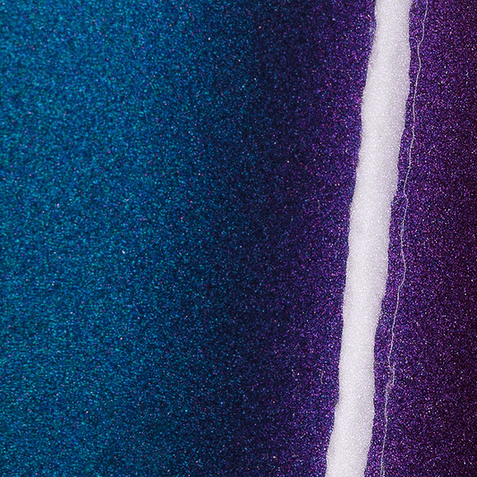 Avery Dennison SWF 814 Gloss Rushing Riptide (Cyan/Purple) vehicle wrap colour swatch