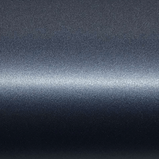 Avery Dennison SWF 955 Satin Metallic Grey Blue vehicle wrap colour swatch